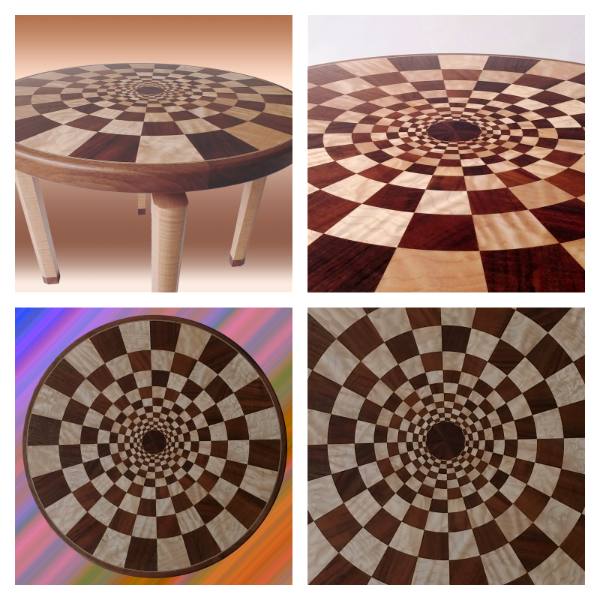 parquetry, op-art