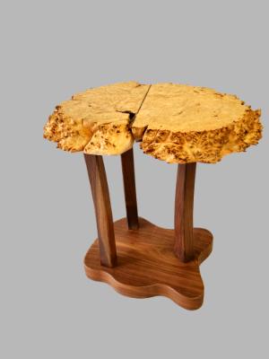 Natural Edge Side Table