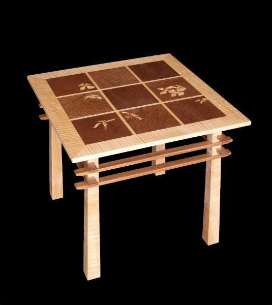 Pagoda Style Occasional Table