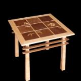 Pagoda Style Occasional Table