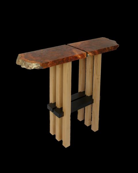 Camano Cedar Natural Edge Table